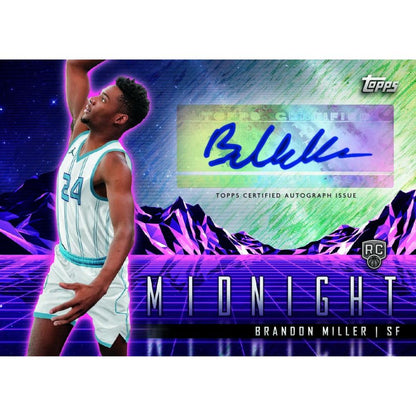 2023/24 Topps Midnight Basketball Cards - Brandon Miller