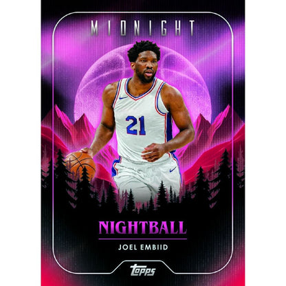 2023/24 Topps Midnight Basketball Cards - Joel Embiid