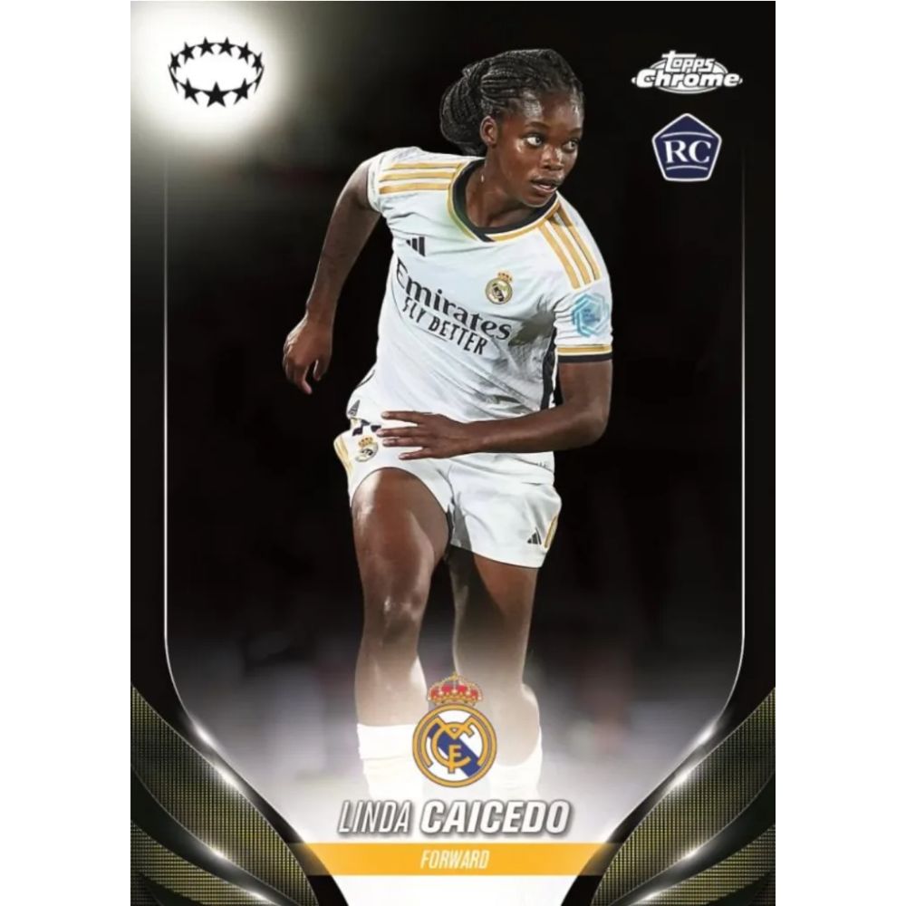 2023/24 Topps Chrome UEFA Women's Champions League Soccer Hobby