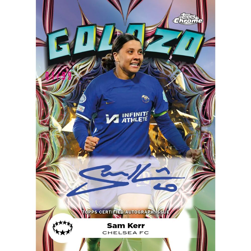 2023/24 Topps Chrome UEFA Women's Champions League Soccer Hobby Box - Trading Card Market