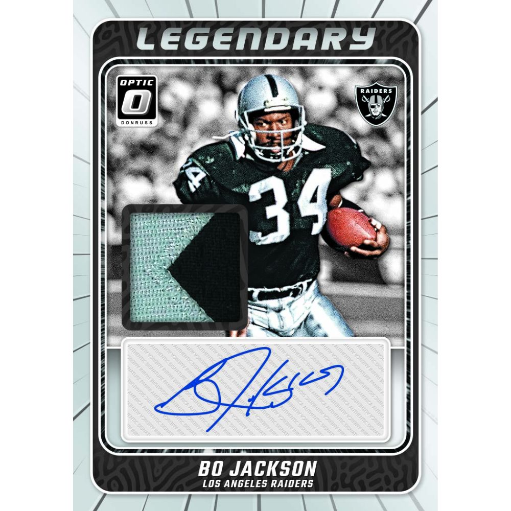 2023 Panini Donruss Optic Football Cards - Bo Jackson