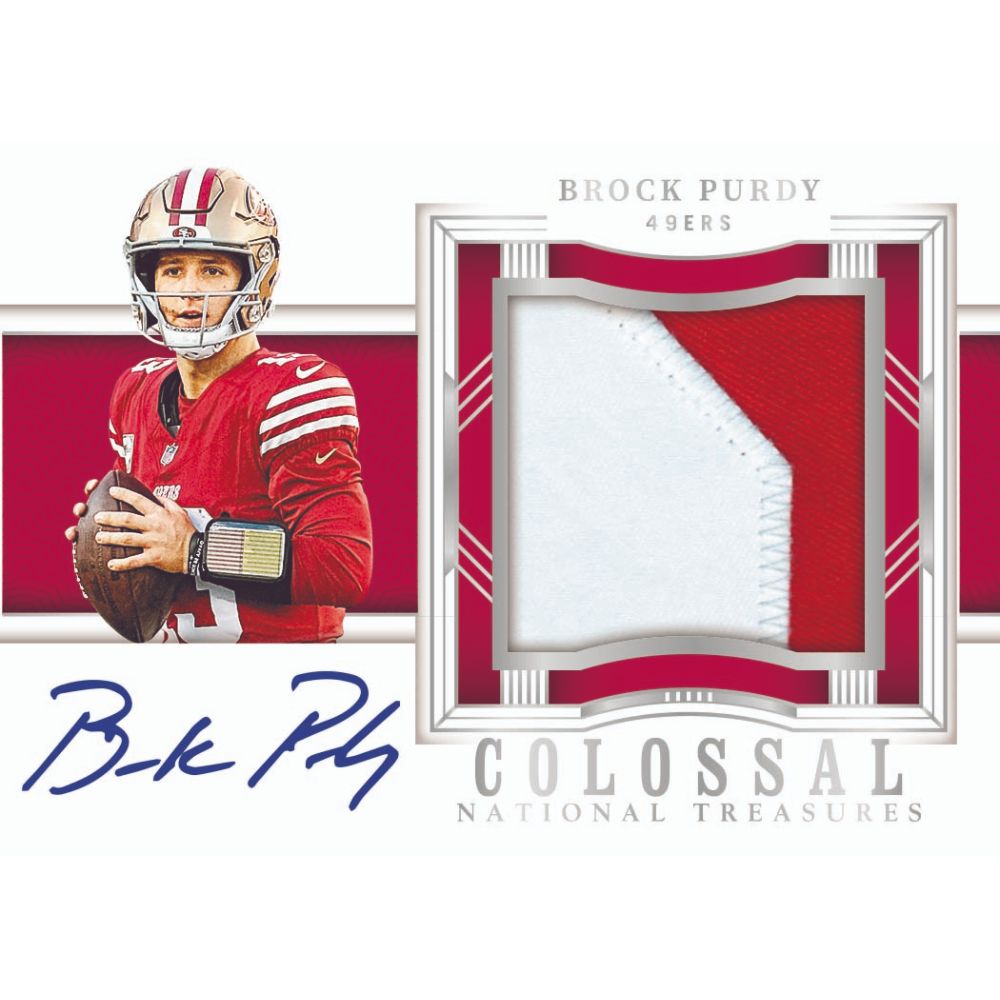 2023 Panini National Treasures Football Cards - Brock Purdy