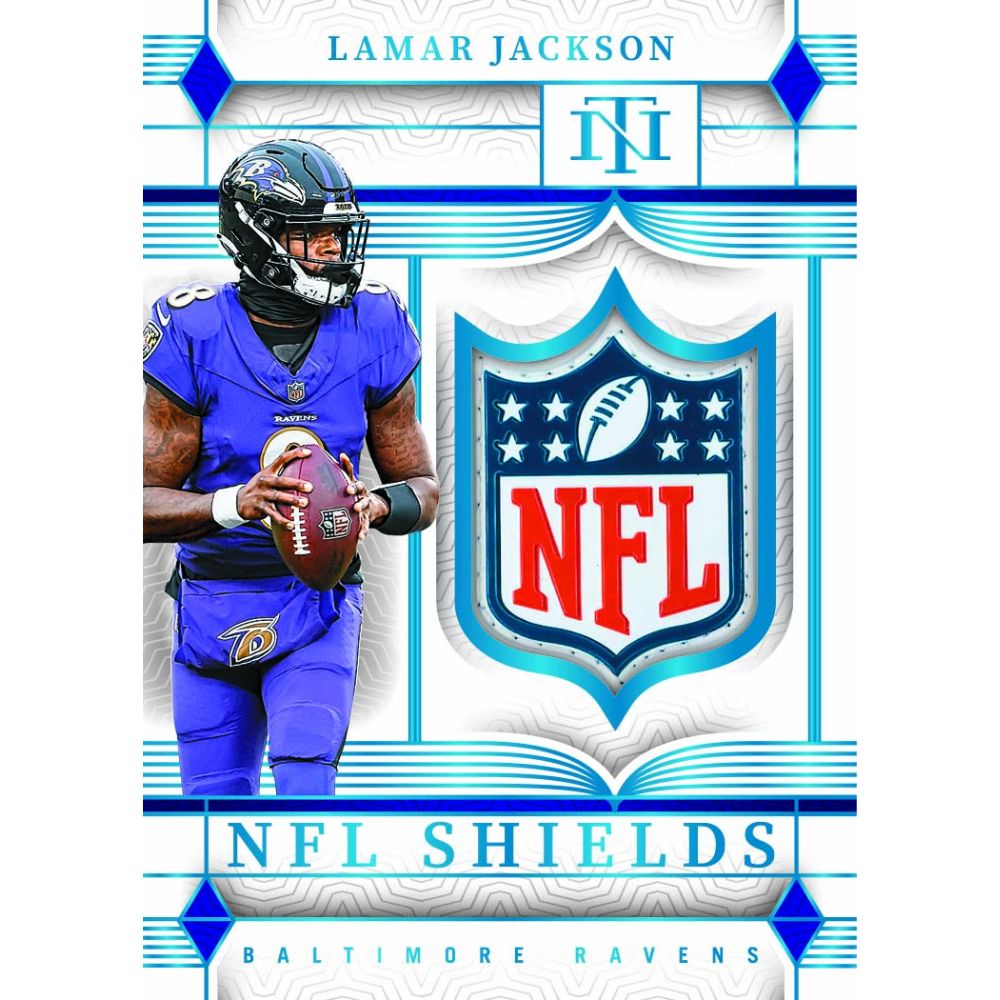 2023 Panini National Treasures Football Cards - Lamar Jackson