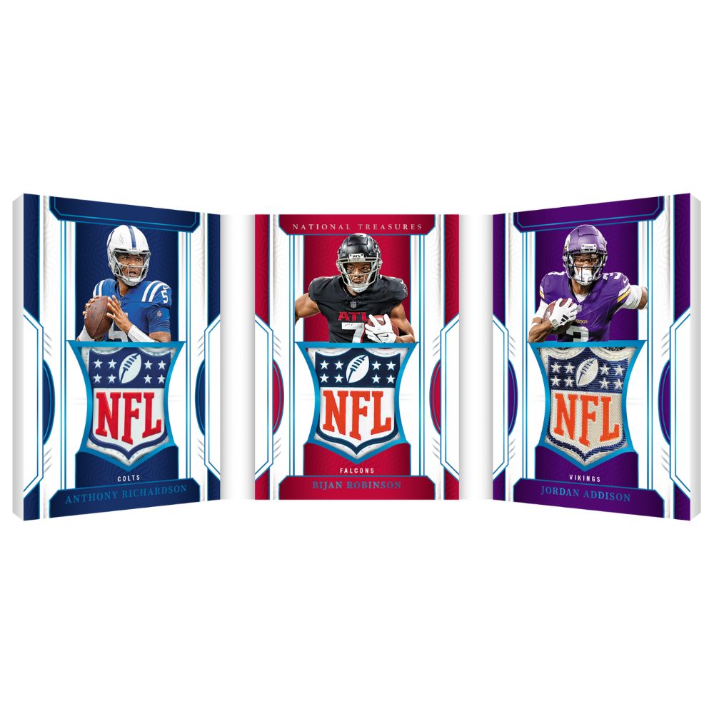 2023 Panini National Treasures Football Cards - Richardson_Robinson_Addison