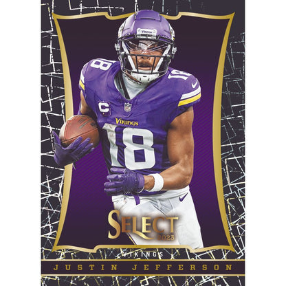 2023 Panini Select Football Cards - Justin Jefferson