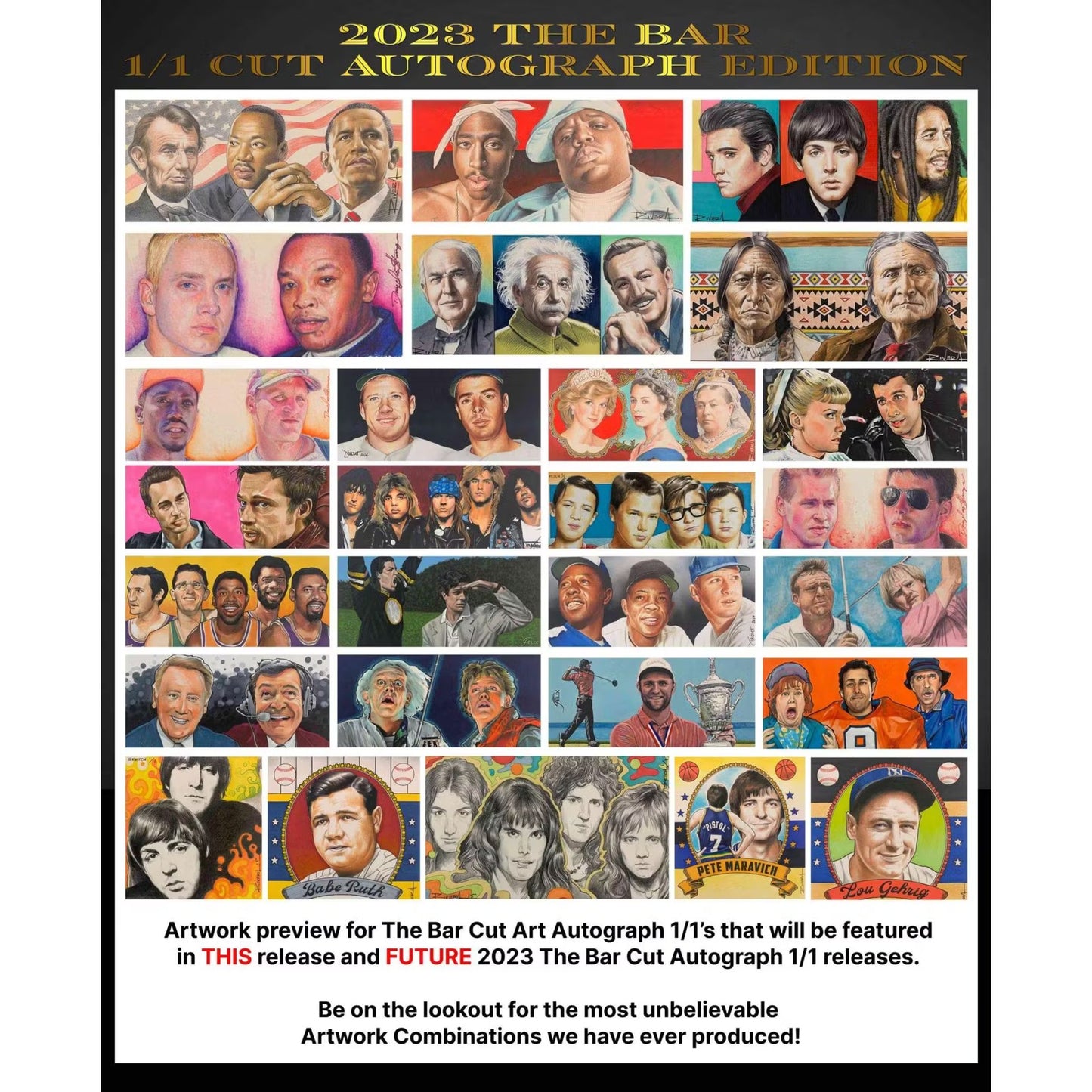 2023 Super Break The Bar 1/1 Cut Autograph Edition Box - Trading Card Market