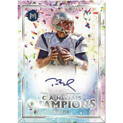 2023 Topps Motif Football Cards - Tom Brady