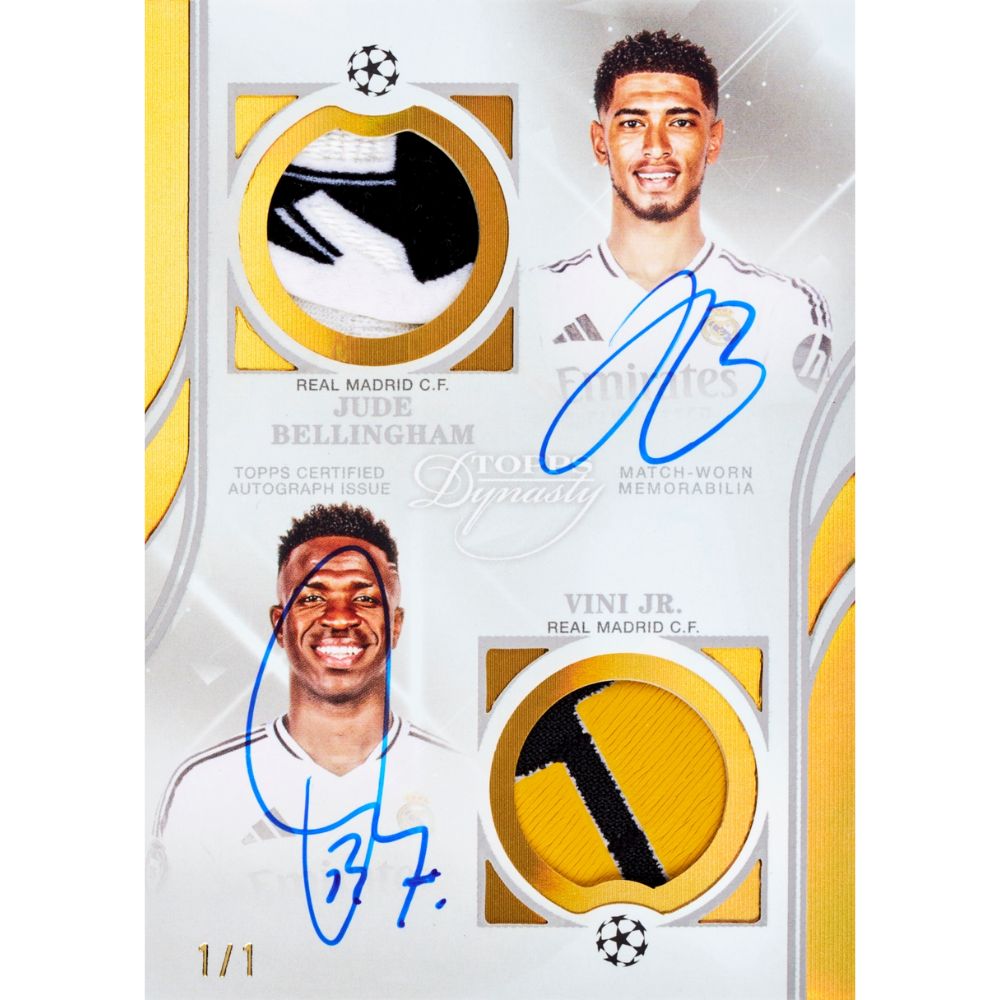 2024/25 Topps Dynasty UEFA Soccer Hobby Box – Trading Card Market