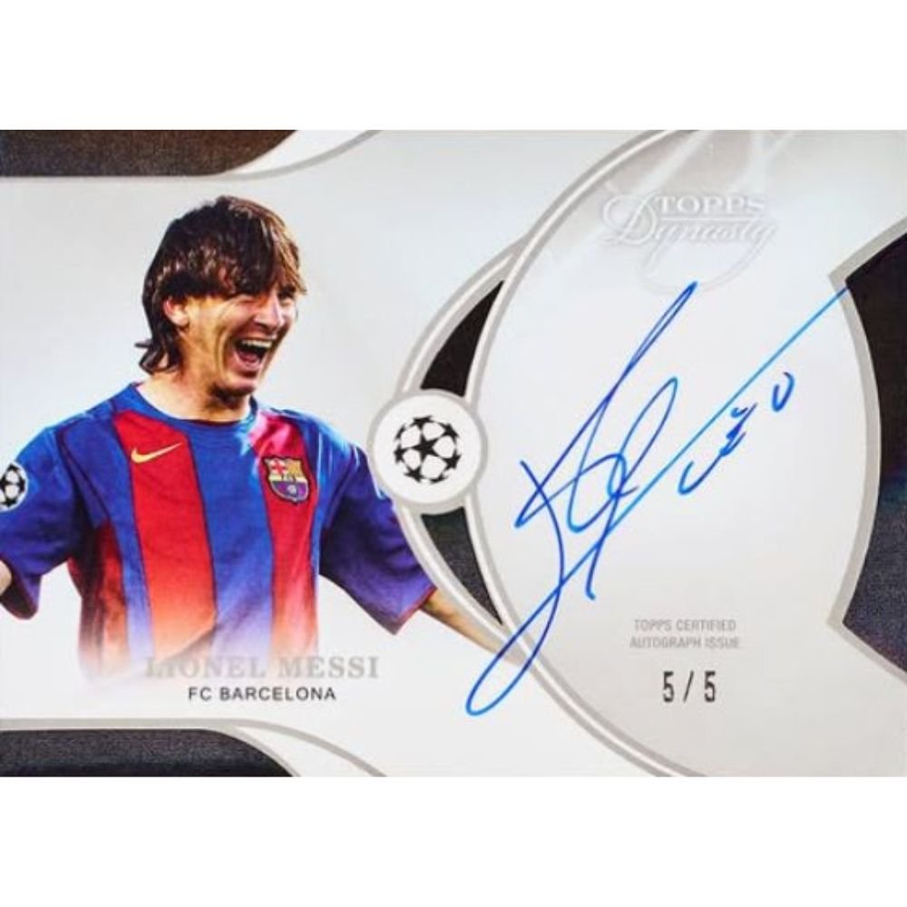 2024/25 Topps Dynasty UEFA Soccer Hobby Box – Trading Card Market