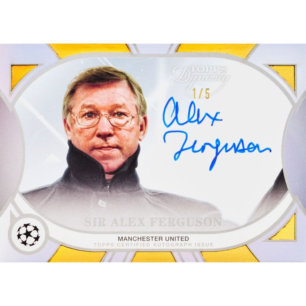 2024/25 Topps Dynasty UEFA Soccer Hobby Box – Trading Card Market