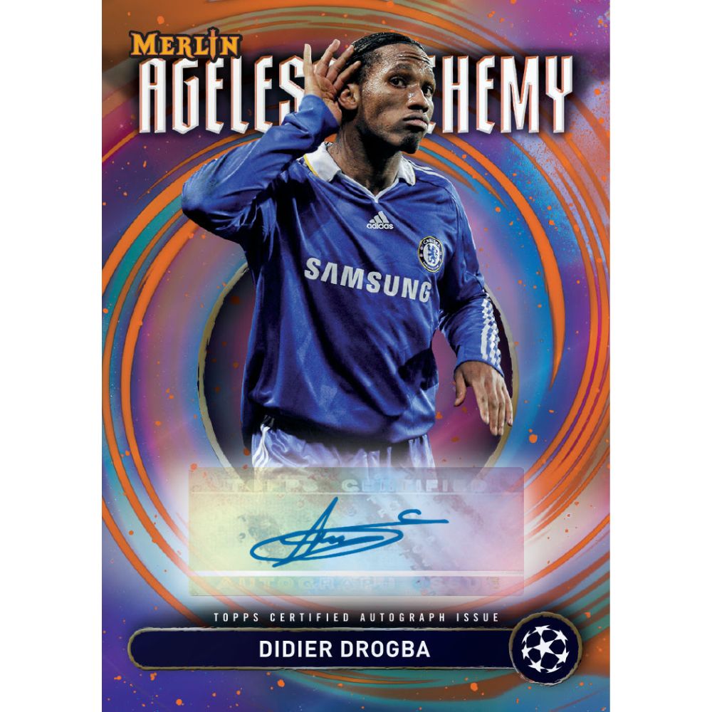 2024/25 Topps UEFA Club Competitions Merlin Chrome Soccer Hobby