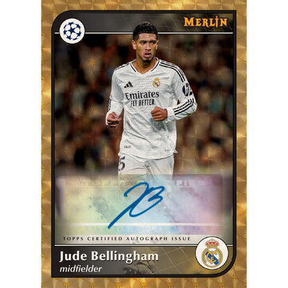 2024/25 Topps UEFA Club Competitions Merlin Chrome Soccer Hobby Box (Presell) - Trading Card Market