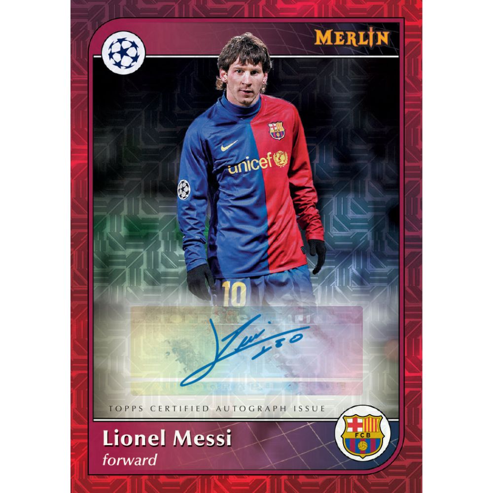 2024/25 Topps UEFA Club Competitions Merlin Chrome Soccer Hobby Box (Presell) - Trading Card Market