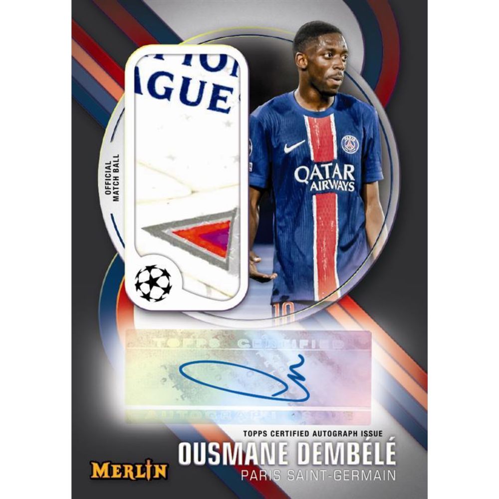 2024/25 Topps UEFA Club Competitions Merlin Chrome Soccer Hobby Box (Presell) - Trading Card Market