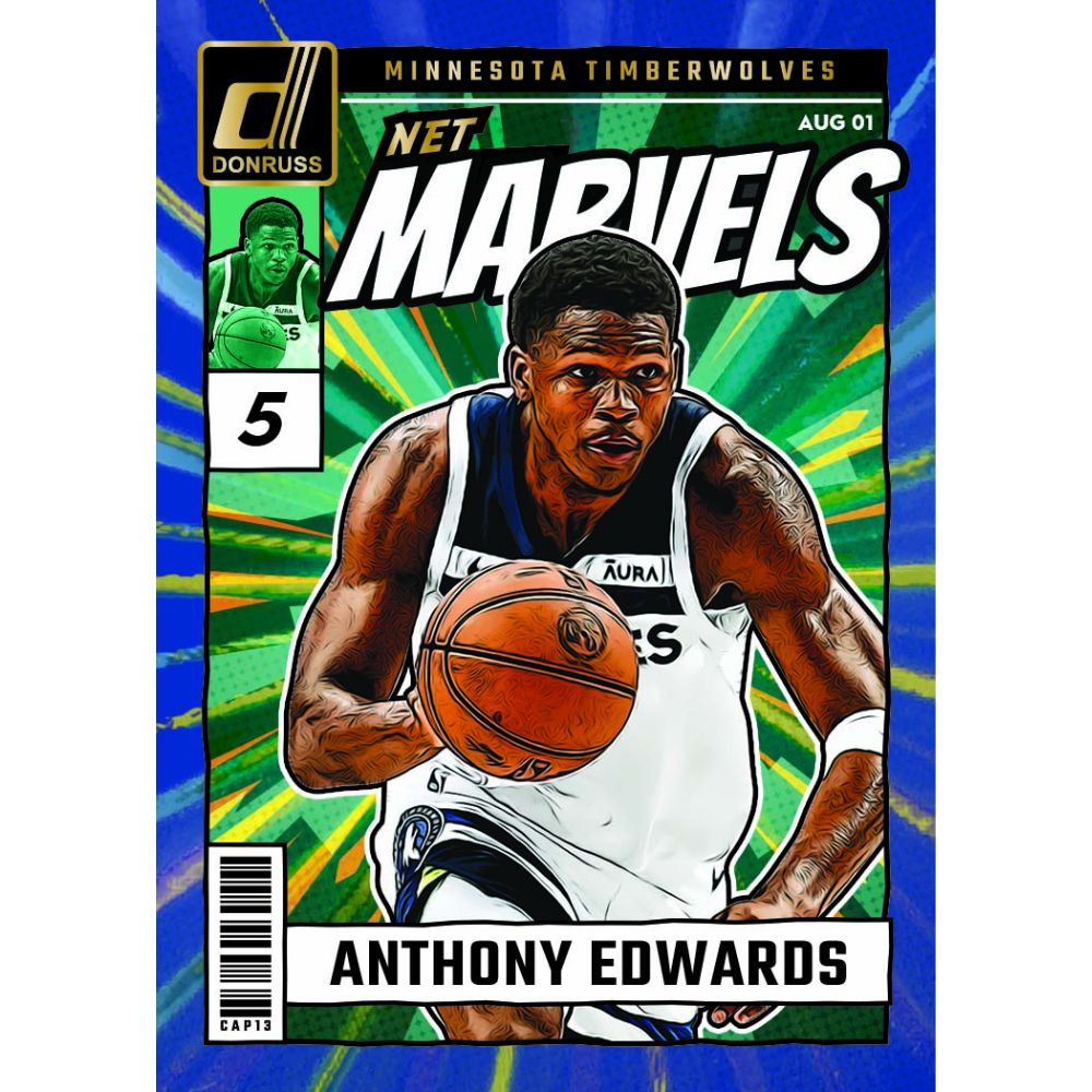 2024/25 Panini Donruss Basketball Cards - Anthony Edwards