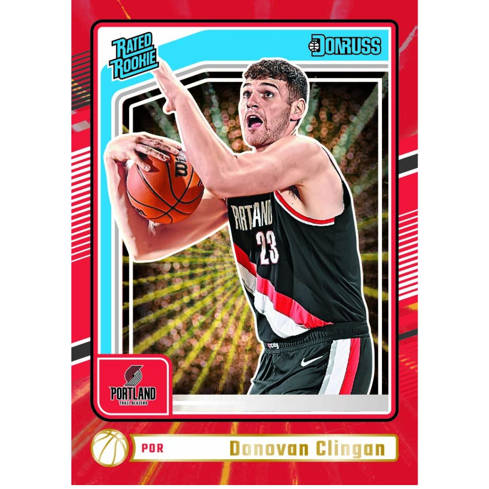 2024/25 Panini Donruss Basketball Cards - Donovan Clingan