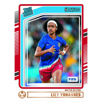 2024/25 Panini Donruss Soccer Cards - Lily Yohannes
