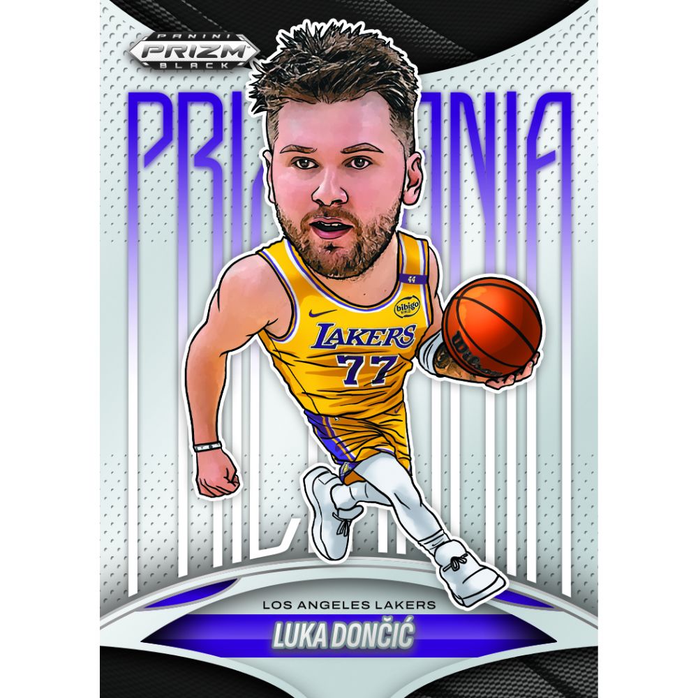 2024/25 Panini Prizm Black Basketball  Cards - Luka Doncic