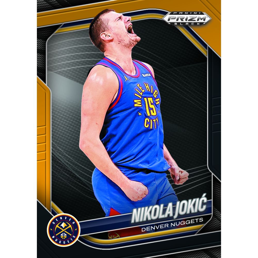 2024/25 Panini Prizm Black Basketball  Cards - Nikola Jokic