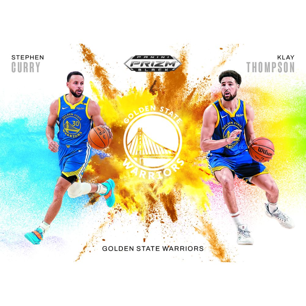 2024/25 Panini Prizm Black Basketball  Cards - Stephen Curry_Klay Thompson