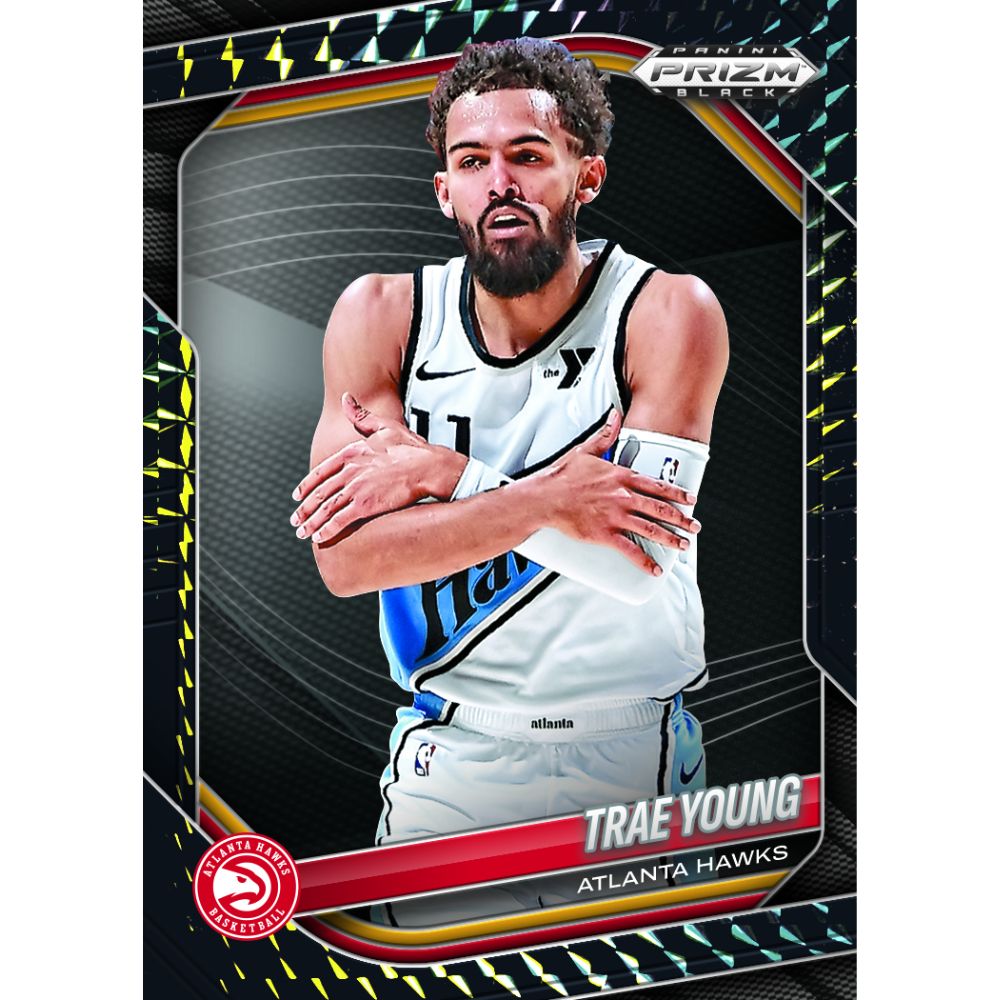 2024/25 Panini Prizm Black Basketball  Cards - Trae Young