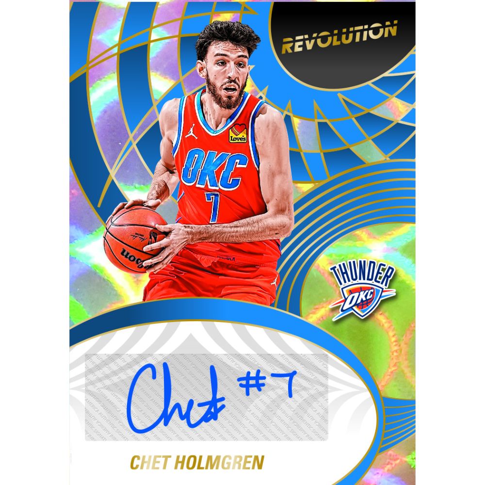 2024/25 Panini Revolution Basketball Cards - Chet Holmgren