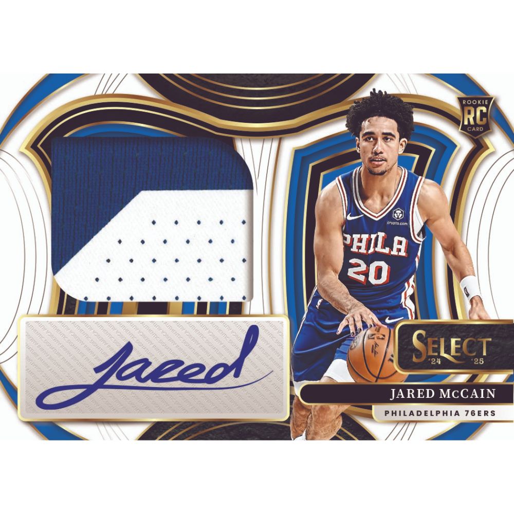 2024/25 Panini Select Basketball Cards - Jared McCain