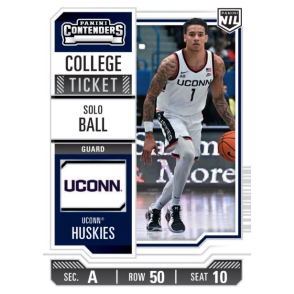 2025 Panini UConn Basketball Blaster Box (Back - to - School Sale) - Trading Card Market