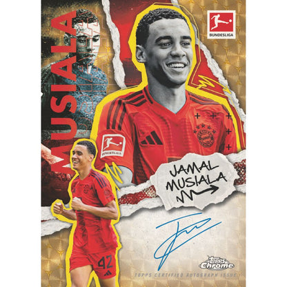 2024/25 Topps Chrome Bundesliga Soccer Hobby Box - Trading Card Market