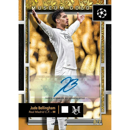 2024/25 Topps UEFA Club Competitions Museum Collection Soccer Hat Trick Box - Trading Card Market
