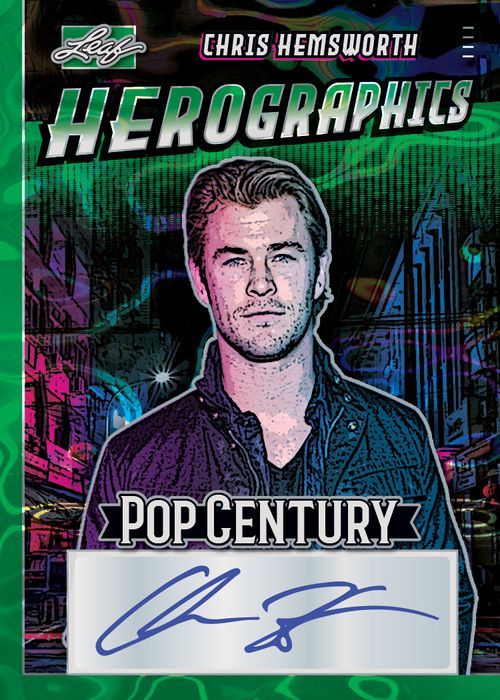 2024 Leaf Metal Pop Century Cards -  Chris Hemsworth