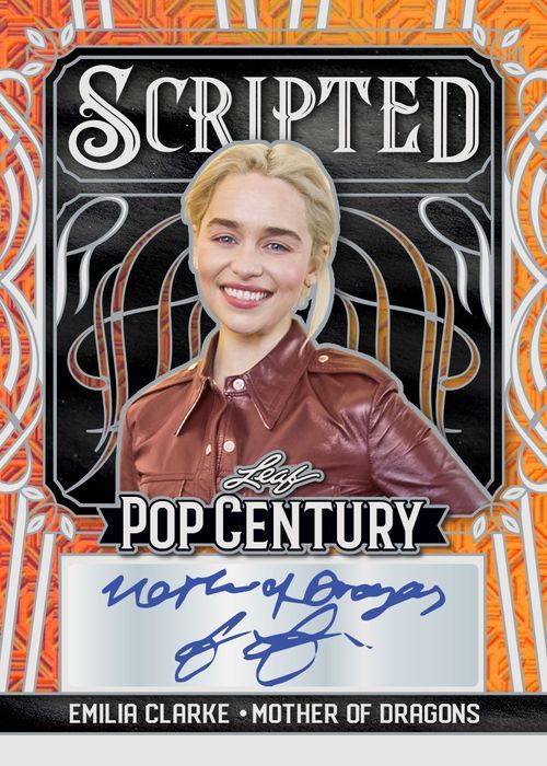 2024 Leaf Metal Pop Century Cards -  Emilia Clarke