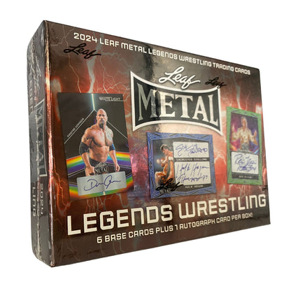 2024 Leaf Metal Legends Wrestling Hobby Box - Trading Card Market
