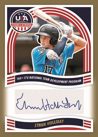 2024 Panini Stars and Stripes Baseballl Cards - Ethan Holliday