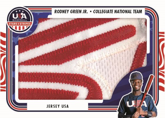 2024 Panini Stars and Stripes Baseballl Cards -  Rodney Green Jr
