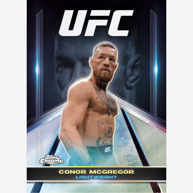 2024 Topps Chrome UFC Cards-Conor McGregor_Supergiant