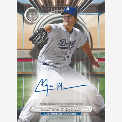 2024 Topps Tribute Baseball Cards-Clayton Kershaw