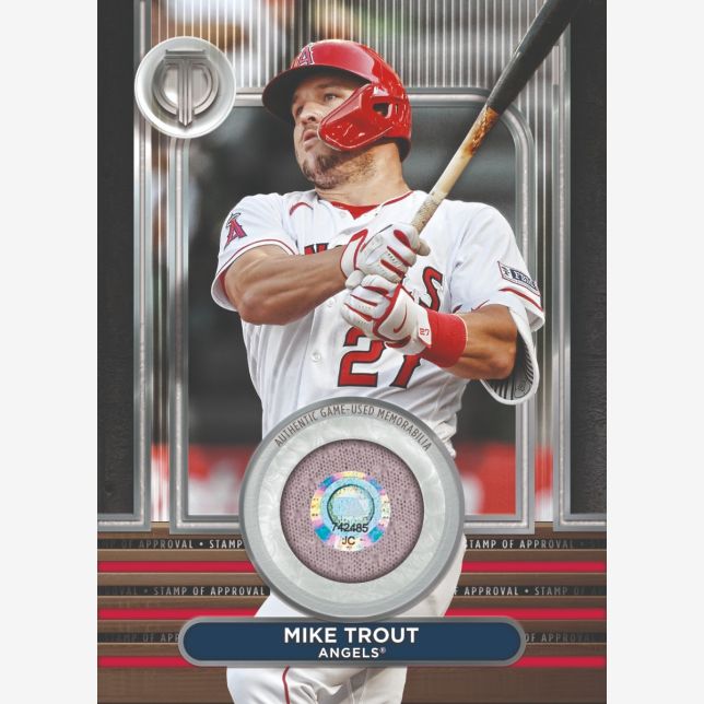 2024 Topps Tribute Baseball Cards-Mike Trout