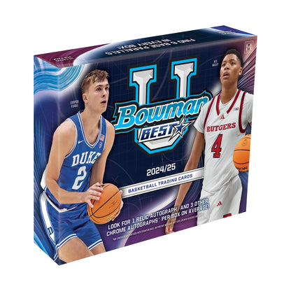 2024/25 Bowman University Best Basketball Hobby Box - Trading Card Market