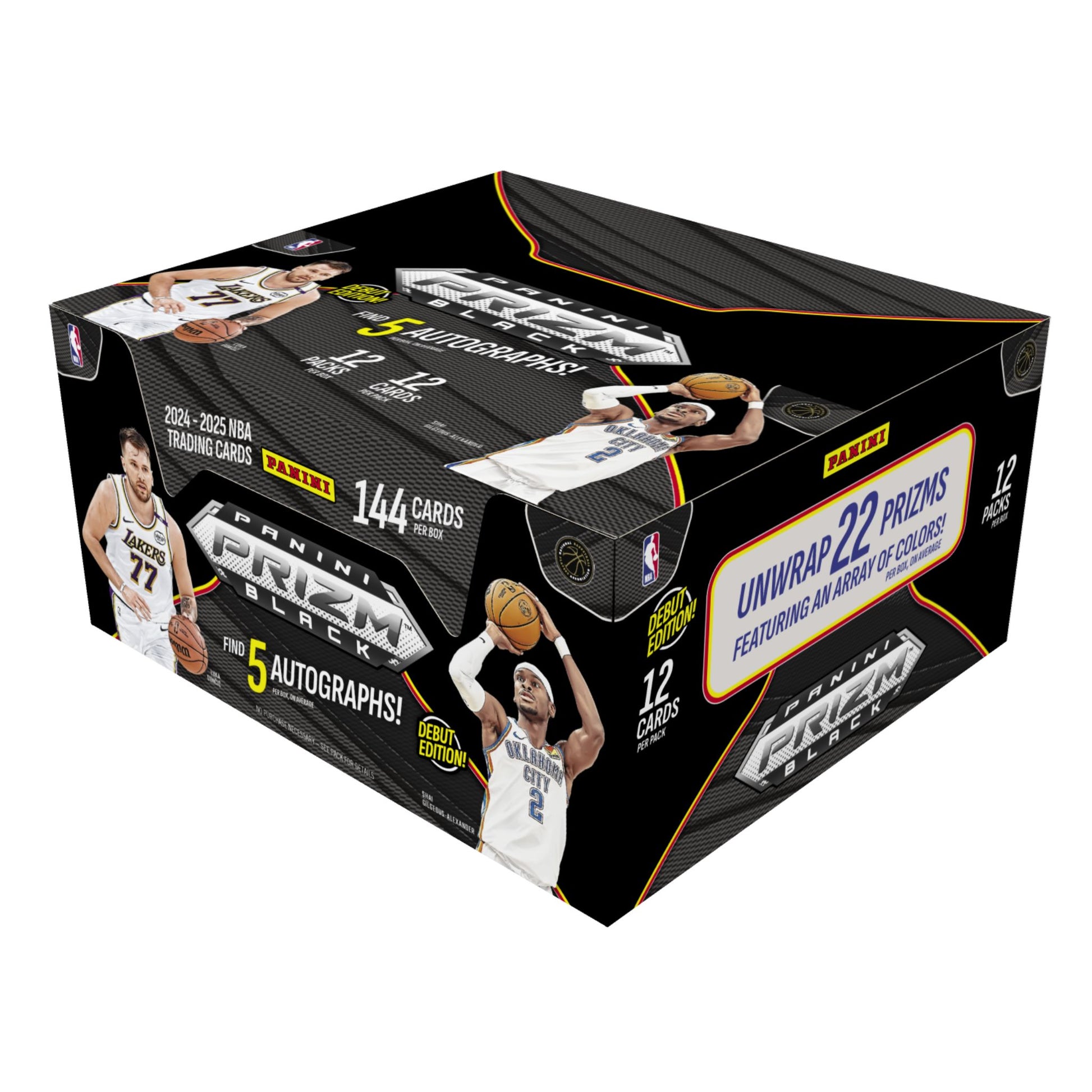 2024/25 Panini Prizm Black Basketball Hobby Box (Presell) - Trading Card Market