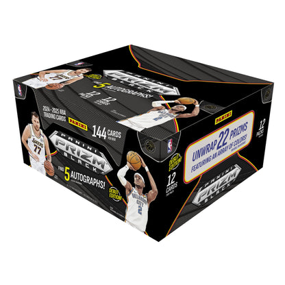 2024/25 Panini Prizm Black Basketball Hobby Box (Presell) - Trading Card Market