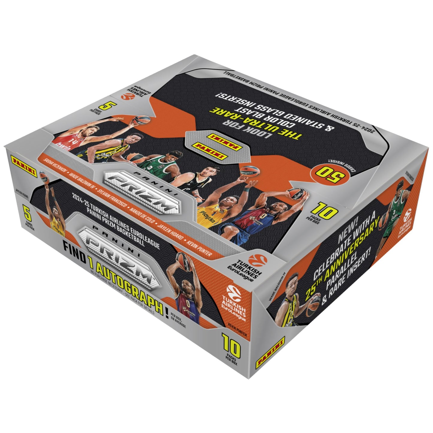 2024/25 Panini Prizm Euroleague Basketball Hobby Box - Trading Card Market