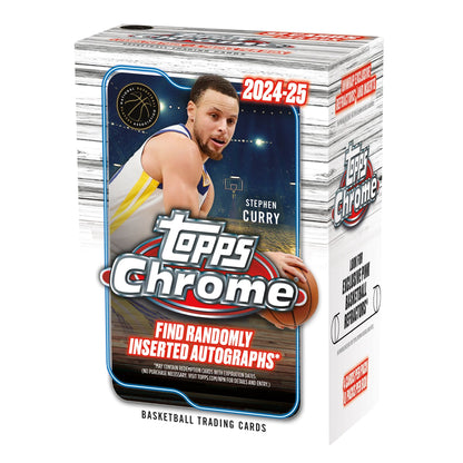 2024/25 Topps Chrome Basketball Blaster Box - Trading Card Market