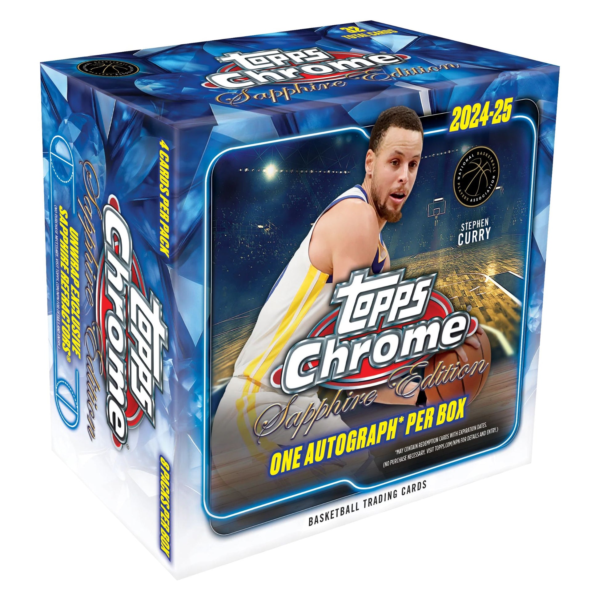 2024/25 Topps Chrome Basketball Sapphire Edition Box - Trading Card Market