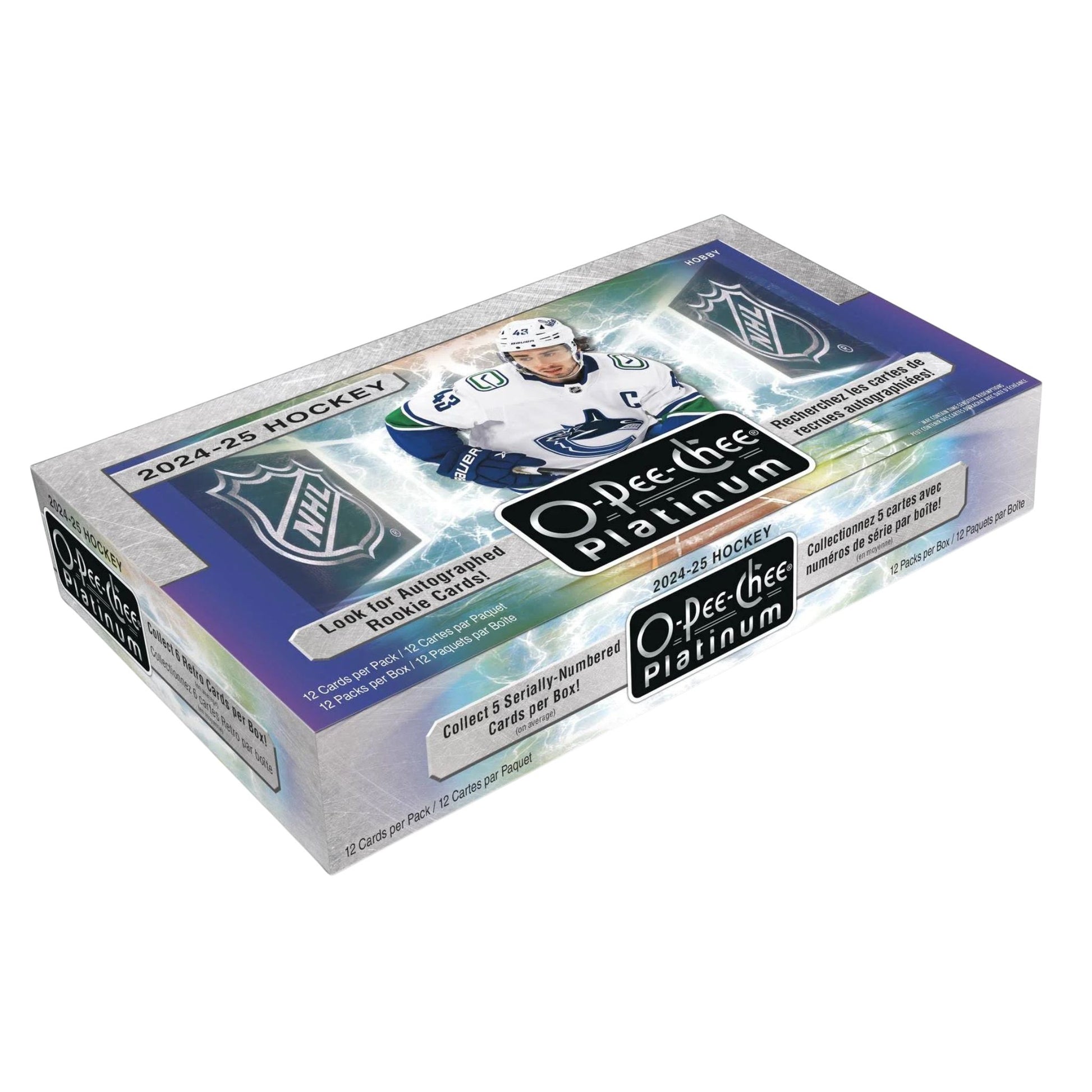 2024/25 Upper Deck O - Pee - Chee Platinum Hockey Hobby Box - Trading Card Market