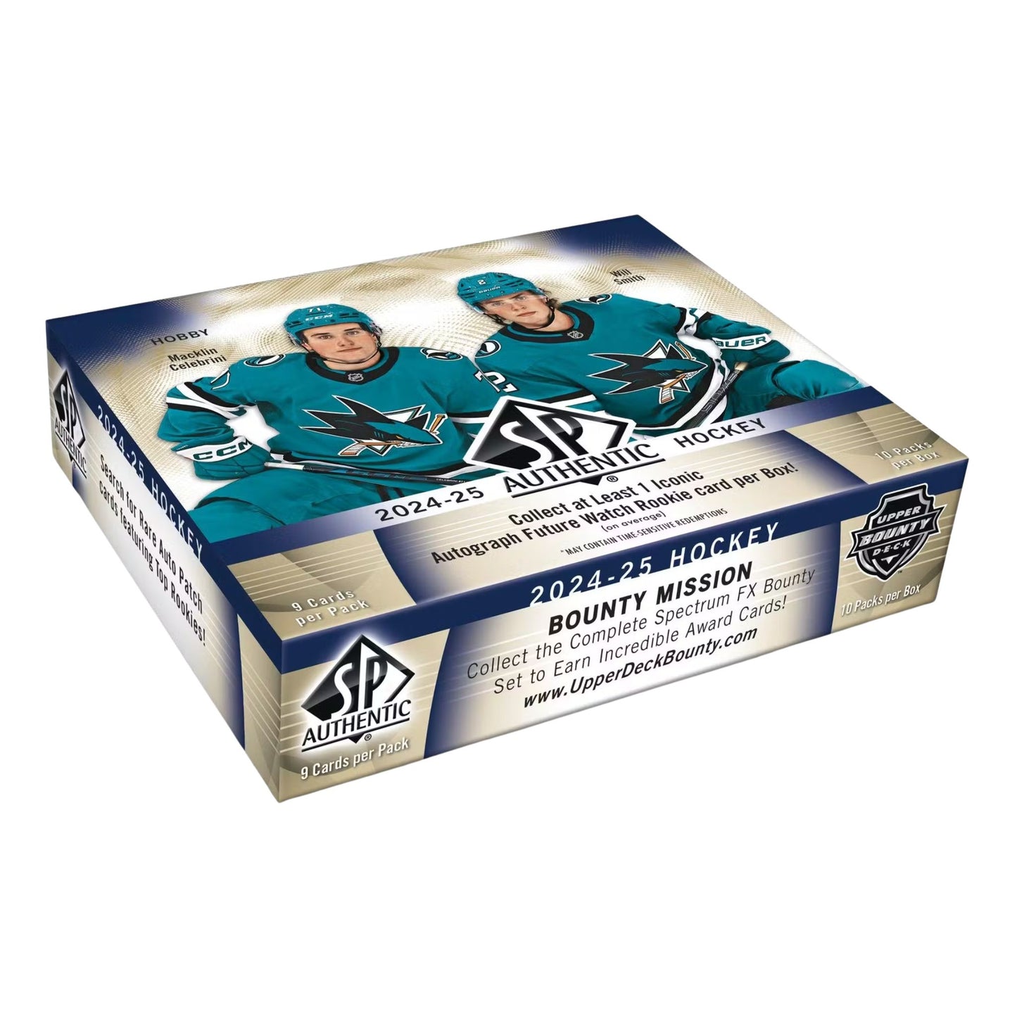 2024/25 Upper Deck SP Authentic Hockey Hobby Box - Trading Card Market