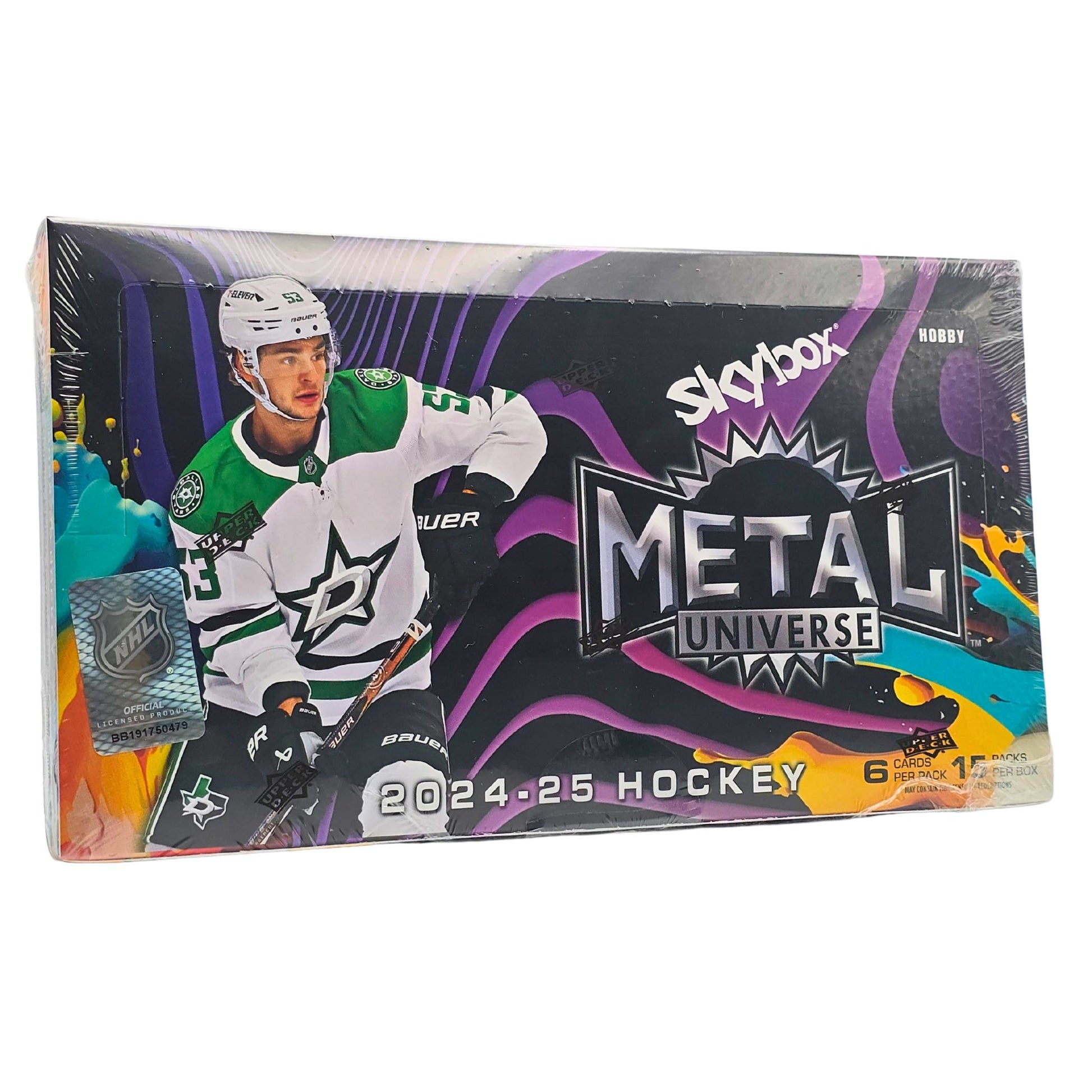 2024/25 Upper Deck Skybox Metal Universe Hockey Hobby Box - Trading Card Market