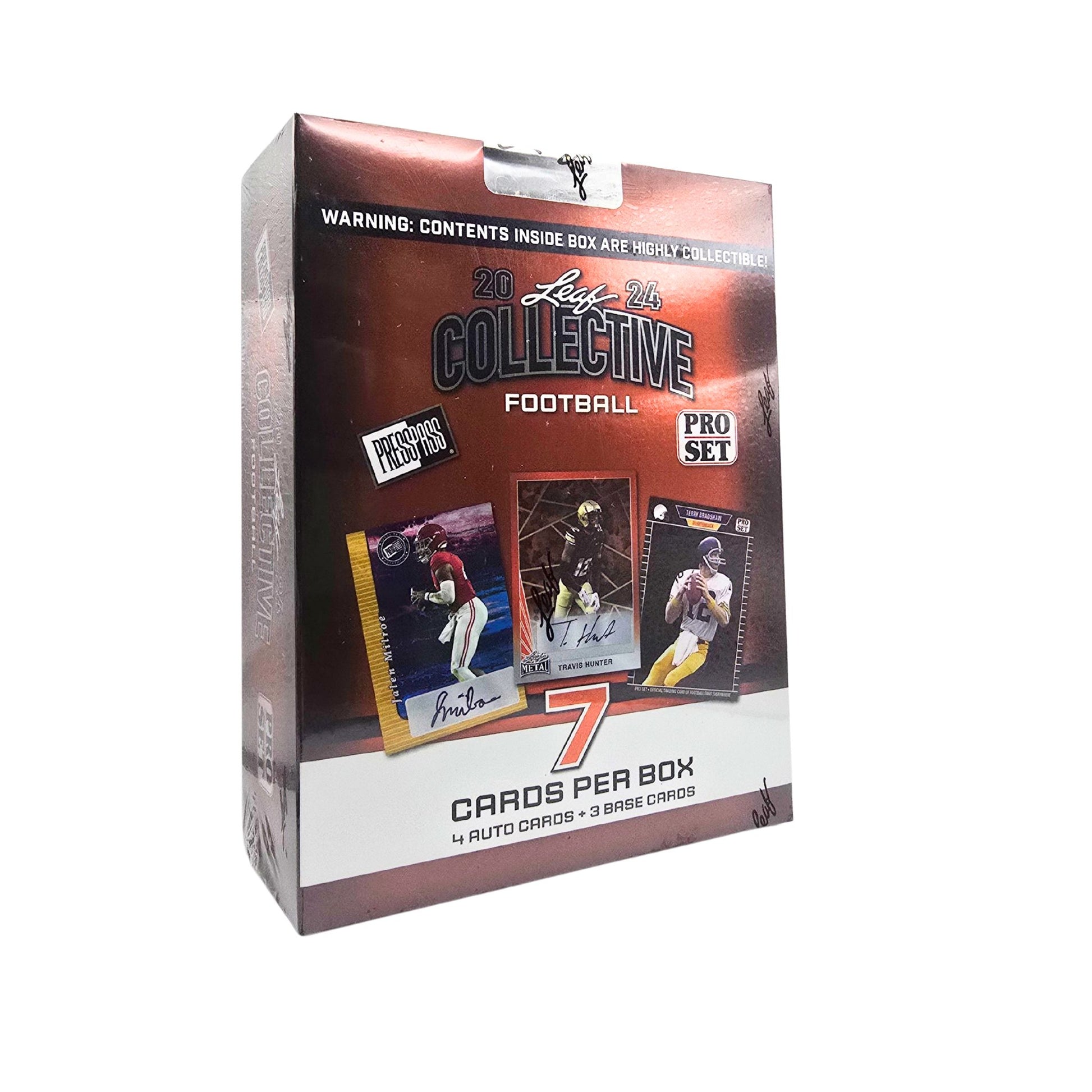 2024 Leaf Collective Football Hobby Box (Back - to - School Sale) - Trading Card Market