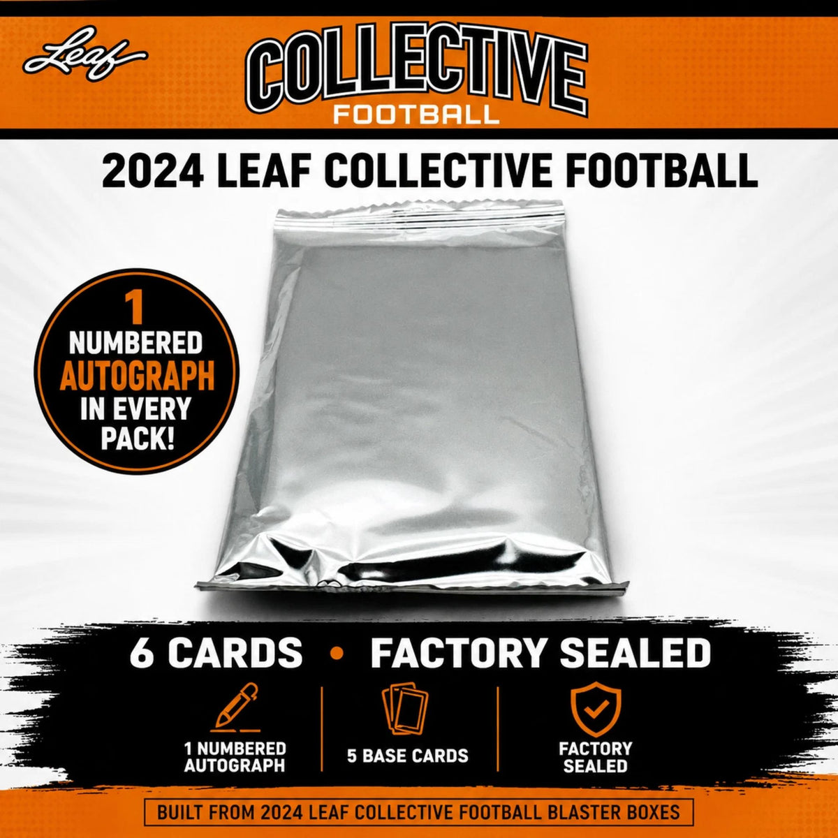 2024 Leaf Collective Football Pack - Trading Card Market