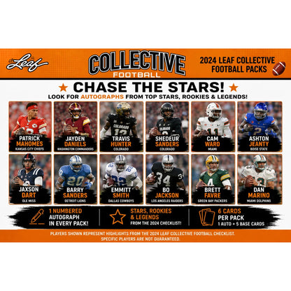 2024 Leaf Collective Football Pack - Trading Card Market